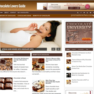 Done for You Chocolate Lover's Website